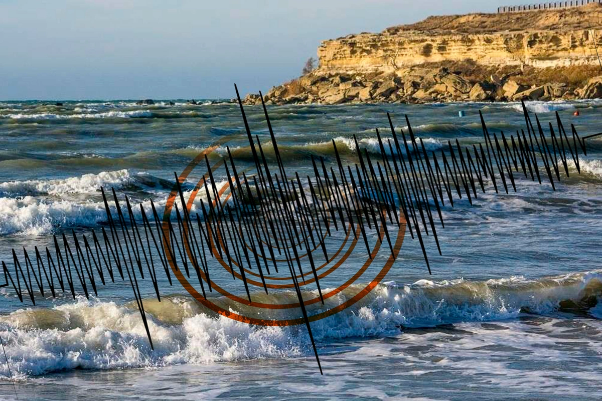 Xəzərdə zəlzələ baş verib